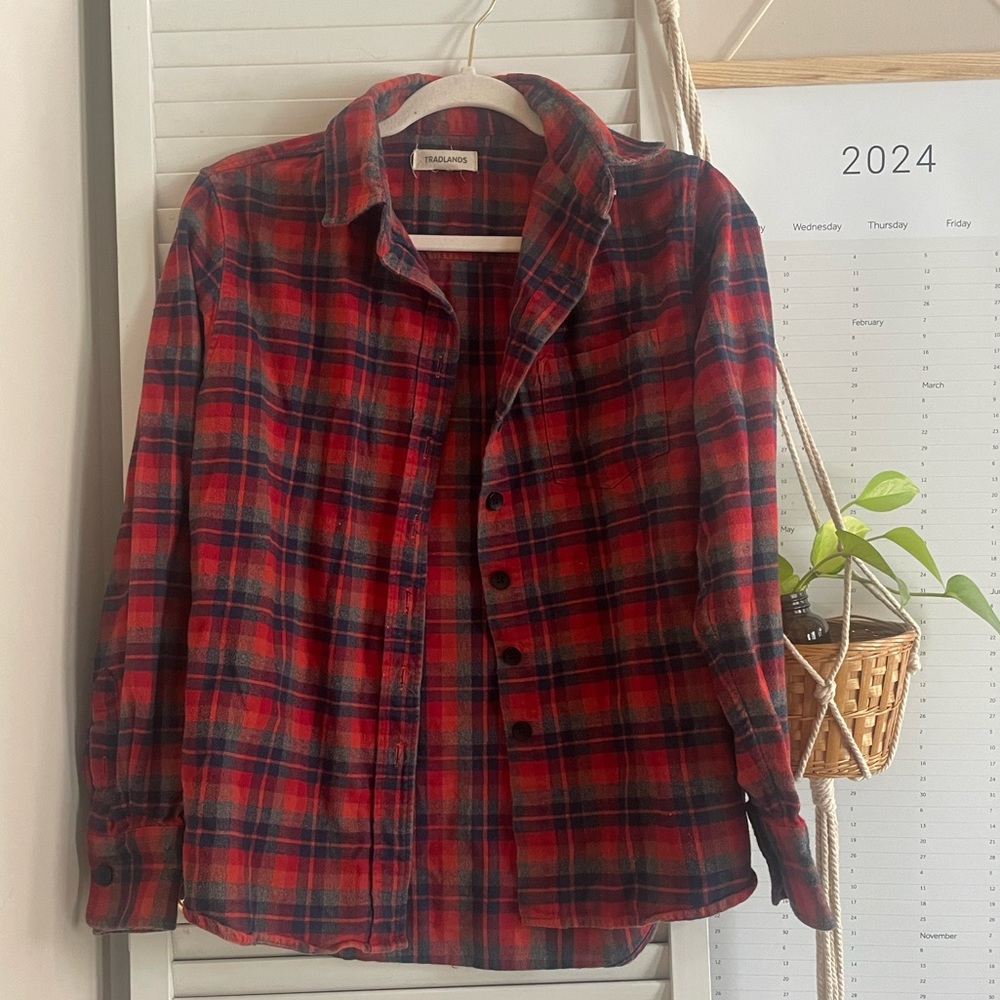 Tradlands flannel. XS/S